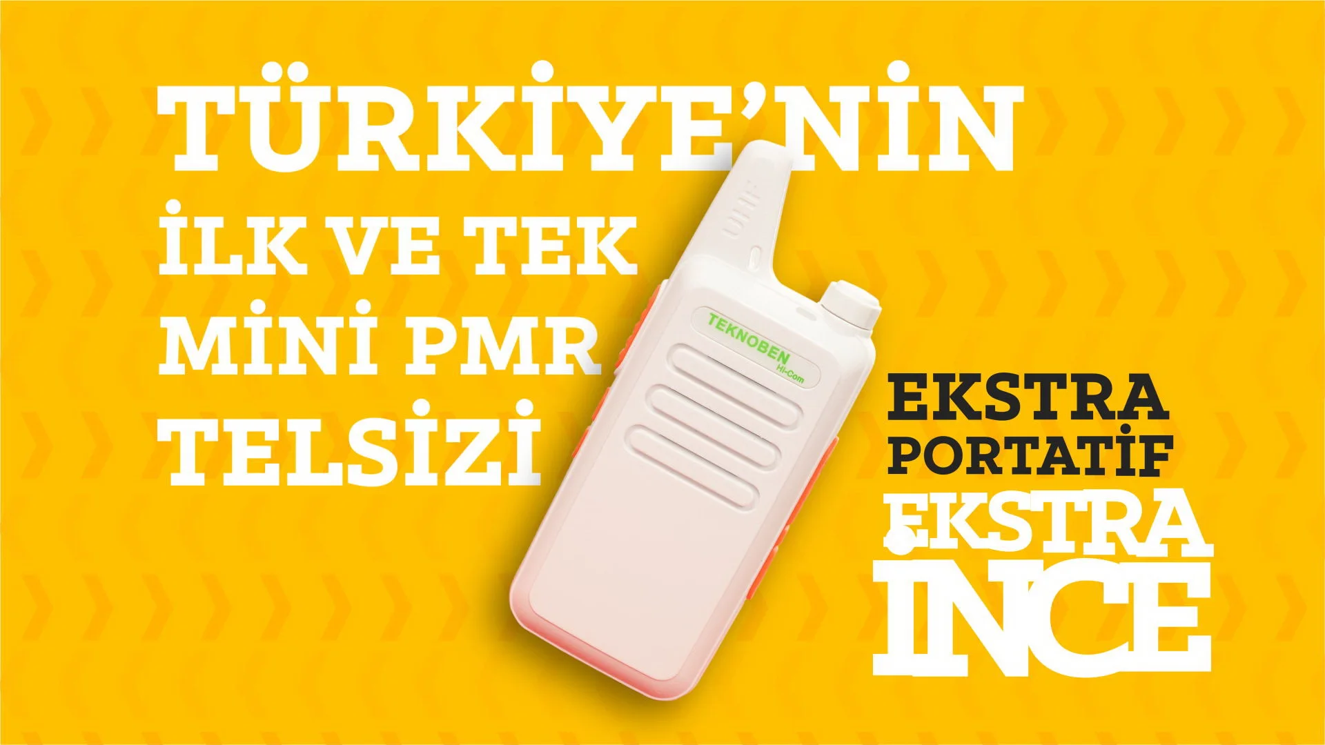 Hi-Com Lisanssız Beyaz Telsiz